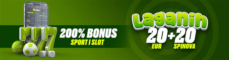 SBBet — 200% bonus, sport i slot